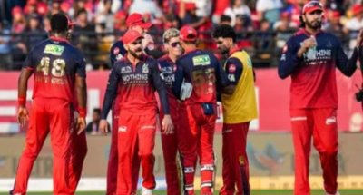 RCB Storm Into Playoffs With Dominant Win Over Punjab Kings