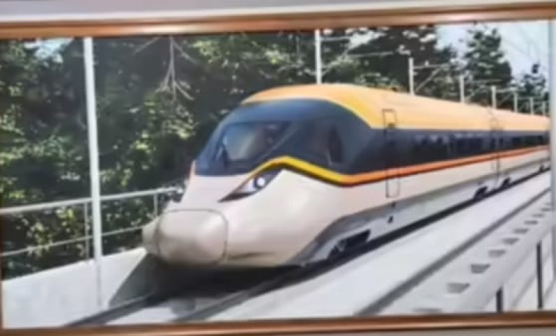 India Reveals First Glimpse Of Future Bullet Train