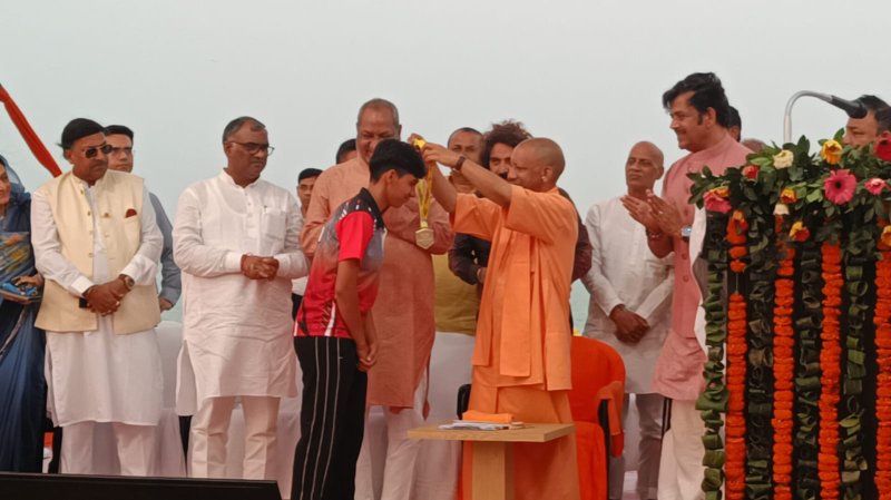 पीएम मोदी के नेतृत्व में बना स्पोर्ट्स का शानदार ईको सिस्टम: मुख्यमंत्री योगी