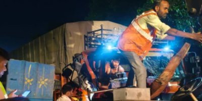 हाईवे हादसे में ट्रैक्टर चालक की दर्दनाक मौत