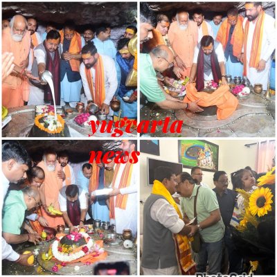 भाजपा राष्ट्रीय अध्यक्ष नितिन नबीन उत्तराखंड दौरे पर, किया प्राचीन सिद्धपीठ श्री टपकेश्वर महादेव मंदिर में पूजा -अर्चना