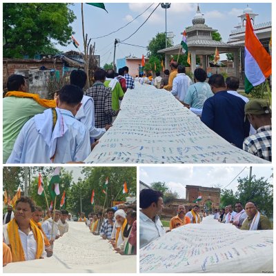 1857 की क्रांति के नायकों को सम्मान दिलाने की मुहिम को मिला जनसमर्थन