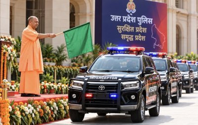 सीएम योगी गुरुवार को 87 इंटरसेप्टर वाहनों को दिखाएंगे हरी झंडी