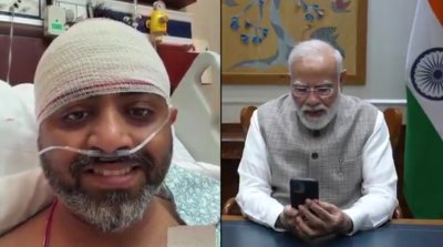 PM Modi Video Calls Captain Smit Machchhar, Praises His Courage
