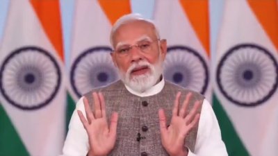 सुधारों के विरोध पर पीएम मोदी का कांग्रेस पर निशाना, बोले- ‘झूठ बोलो, भ्रम फैलाओ’