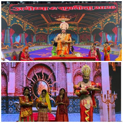 मुख्यमंत्री योगी की पहल से दिल्ली में सजी फिल्मी सितारों की रामलीला, पहली बार बाल कलाकारों ने किया संपूर्ण रामायण का मंचन