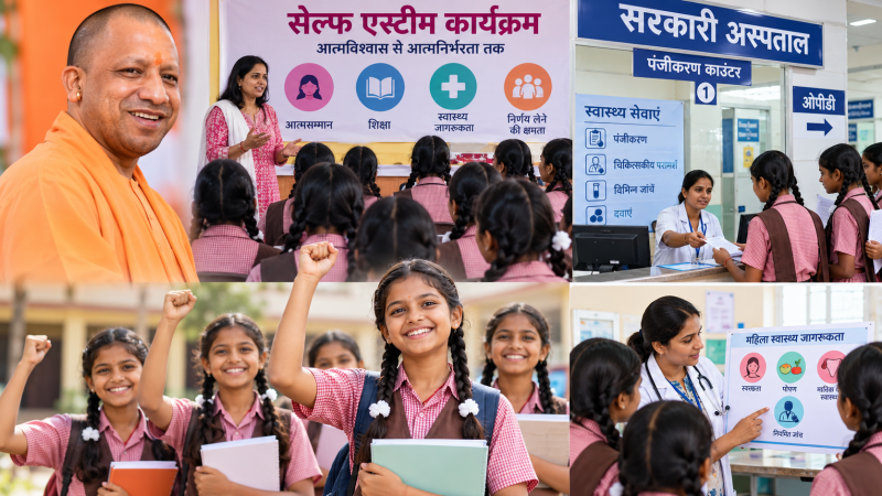 आत्मविश्वास से आत्मनिर्भरता तक: यूपी की 1.29 लाख बेटियों को मिला सेल्फ एस्टीम प्रशिक्षण