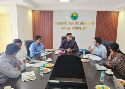 उत्तराखण्ड की CMSSY योजना का अध्ययन करने पहुंची यूपी की टीम, 60 हजार श्रमिकों को मिल चुकी स्वास्थ्य जांच की सुविधा