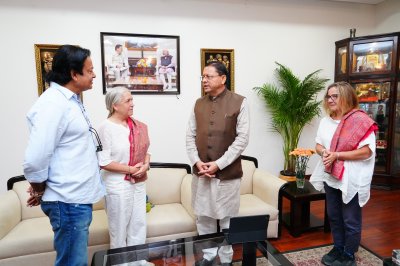 उत्तराखण्ड को ग्लोबल फिल्म डेस्टिनेशन बनाने के लिए प्रयासरत सरकार, सीएम धामी ने अंतरराष्ट्रीय फिल्म निर्माताओं से की मुलाकात