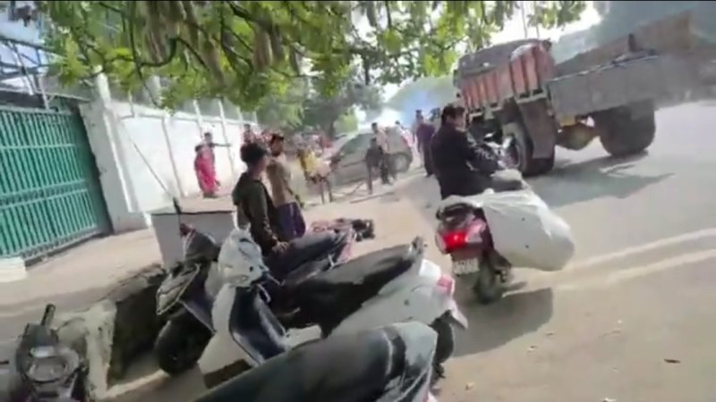 Manipur Ambush Kills 3, Bodies Taken to CM’s Residence Amid Protests