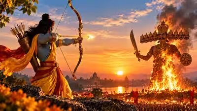 विजयादशमी आज: जानें रावण दहन का शुभ मुहूर्त, विजय मुहूर्त और पूजा के खास उपाय