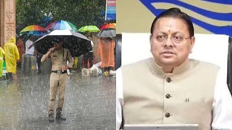 उत्तराखंड में मौसम का अलर्ट: पांच जिलों में ऑरेंज और अन्य जनपदों में येलो अलर्ट, सीएम धामी ने अधिकारियों को किया सतर्क