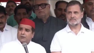 रामलीला मैदान में राहुल गांधी के साथ दिखेंगे अखिलेश यादव, धर्मेंद्र यादव ने दी जानकारी