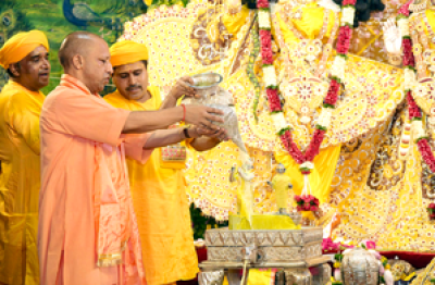 जन्माष्टमी पर श्रीकृष्ण जन्मभूमि का दर्शन करेंगे मुख्यमंत्री