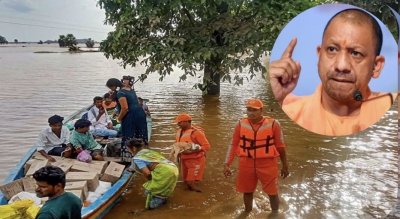 बाढ़ प्रभावितों की मदद में योगी सरकार का राहत तंत्र मुस्तैद, 17,544 लोगों को सुरक्षित स्थानों पर पहुंचाया