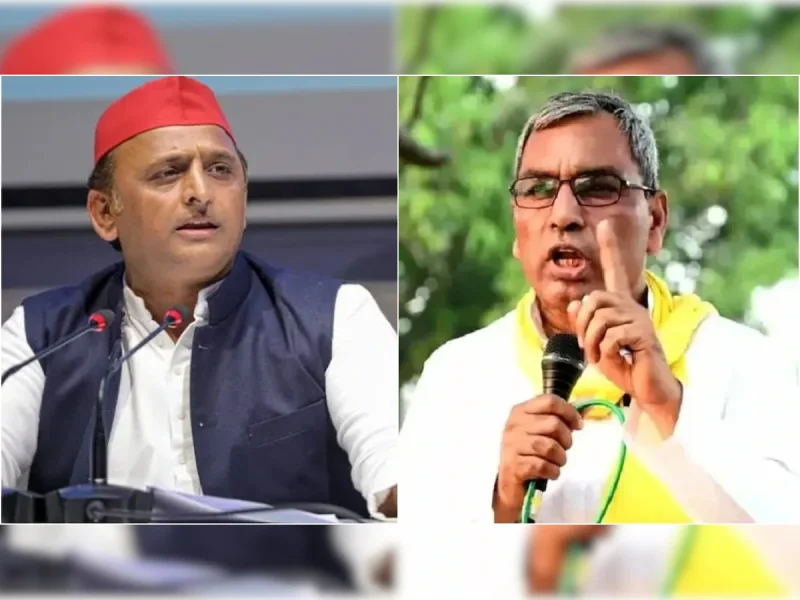 अवैध इमारत के मलबे पर फातिहा पढ़ेंगे अखिलेश? सहारनपुर मुद्दे पर ओपी राजभर का तीखा सवाल