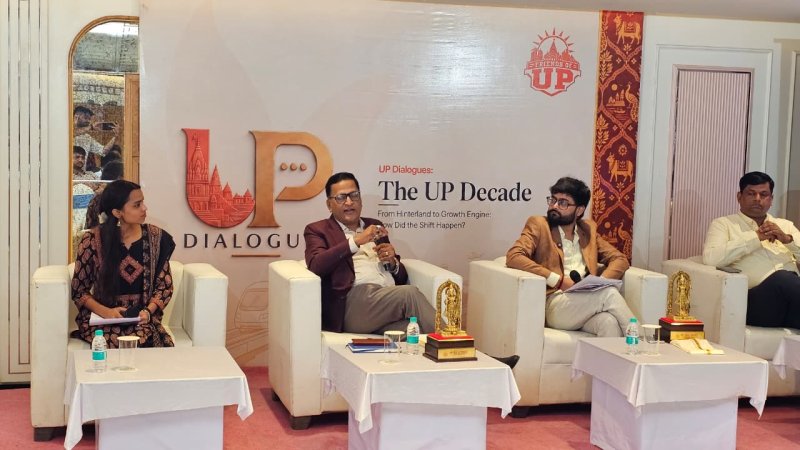 ‘यूपी डायलॉग’ में जुटे 100 से ज्यादा युवा, उत्तर प्रदेश के एक दशक के बदलाव पर हुई चर्चा
