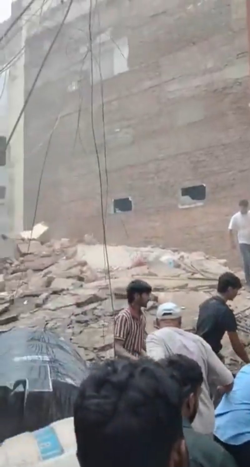 Delhi Building Collapse: Rescue Teams Race to Find Survivors