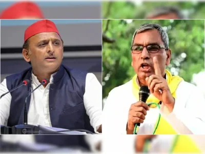अवैध इमारत के मलबे पर फातिहा पढ़ेंगे अखिलेश? सहारनपुर मुद्दे पर ओपी राजभर का तीखा सवाल