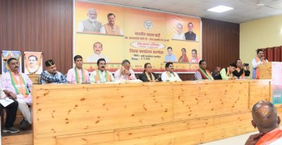 अल्मोड़ा भाजपा ने सेवा संकल्प अभियान के तहत तैयार किया संगठन मजबूती का रोडमैप