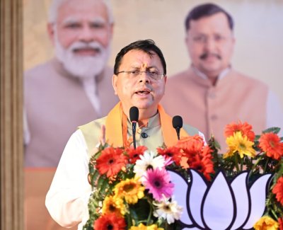 60 साल शासन करने वाली कांग्रेस देश विदेश मे फैला रही अफवाह : धामी