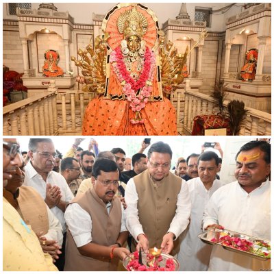 उत्तराखंड : माँ के दरबार में “नितिन”, “पुष्कर” और “अनिल” ने लगायी हाज़री