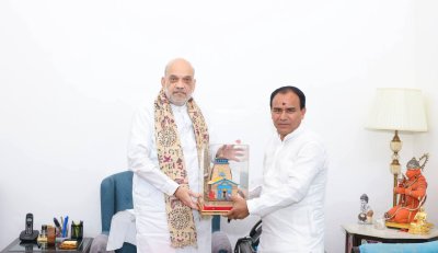 अमित शाह से मिले धन सिंह रावत, उत्तराखंड में सहकारिता को मजबूत करने पर हुई चर्चा