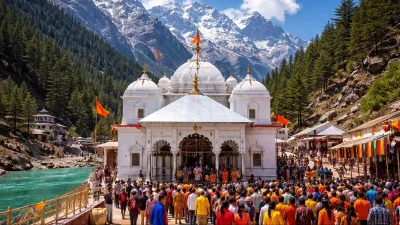 उत्तराखंड : गंगोत्री धाम की यात्रा ने रचा इतिहास, पहली बार पहुंचे 7.84 लाख से अधिक श्रद्धालु