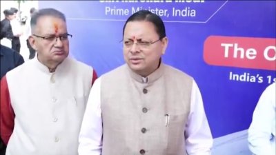 धामी का कांग्रेस पर हमला, बोले- झूठ के सहारे खड़े हैं विपक्ष के मुद्दे