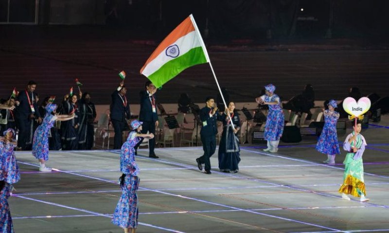 Modi Cheers Indian Contingent as Asian Games Begin