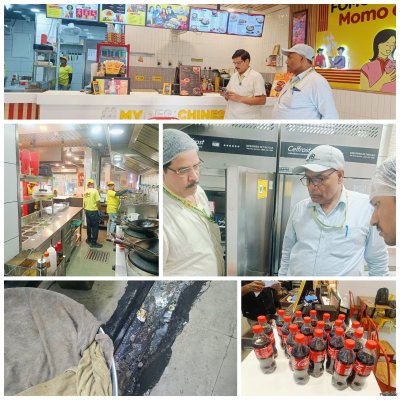 5 महानगरों में एफएसडीए की कार्रवाई: फास्ट फूड एवं रेस्टोरेंट प्रतिष्ठानों में मिलीं गंभीर अनियमितताएं, 7 यूनिट्स के लाइसेंस निलंबन की संस्तुति