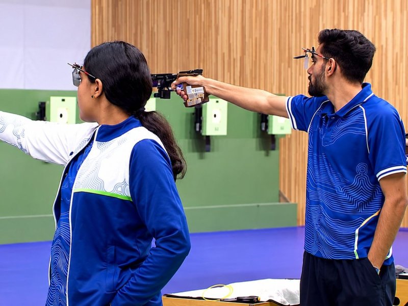 Suruchi-Kamaljeet Clinch Gold, Rifle Trio Add Silver for India
