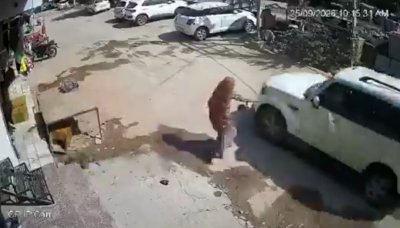 CCTV Captures Fatal Moment as Speeding SUV Hits Child in Rajasthan’s Sanchore