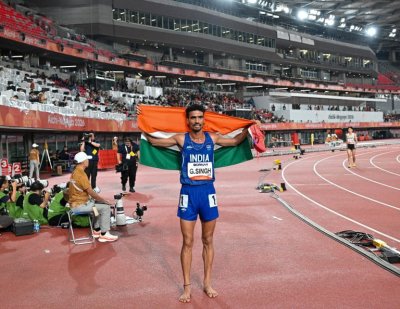 Gulveer Singh Scripts History with Three Medals at Asian Games 2026